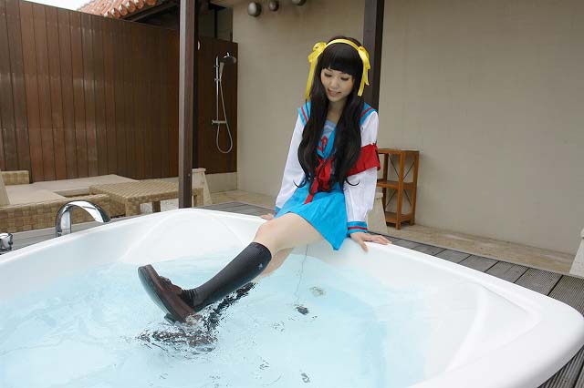 Cosplay Wetlook Scene002